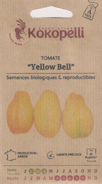 Томат "Жёлтый колокол"